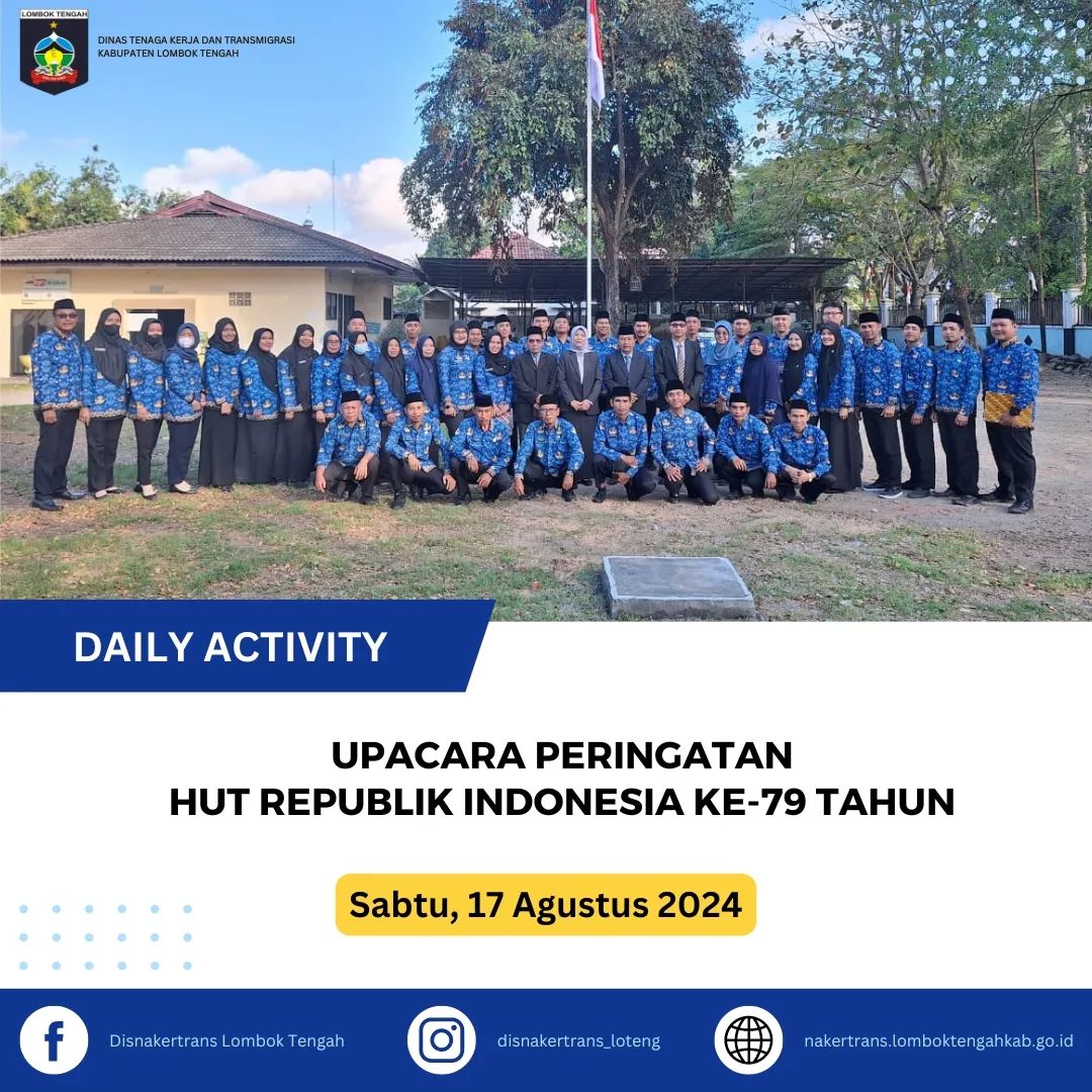 UPACARA PERINGATAN HUT RI KE-79 TAHUN 